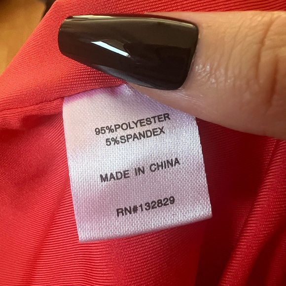 Superdown Red/Orange Racerback Dress - Picture 7 of 7